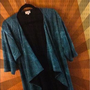NEW LLR Shirley Teal and Black size S Duster
